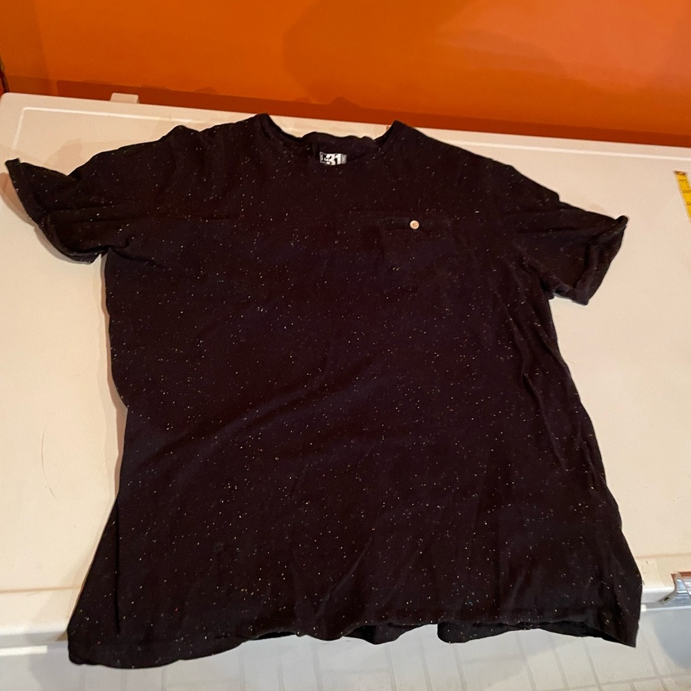 🌌 Galaxy Black With Colourful Stars Le 31 Simons US XL Tee Shirt 🌌